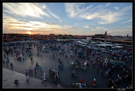 Marrakech place Djemaa El Fna 34