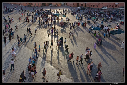 Marrakech place Djemaa El Fna 17