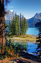 Canada 20 Maligne Lake Spirit Island 19