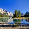 Canada 20 Maligne Lake Spirit Island 17